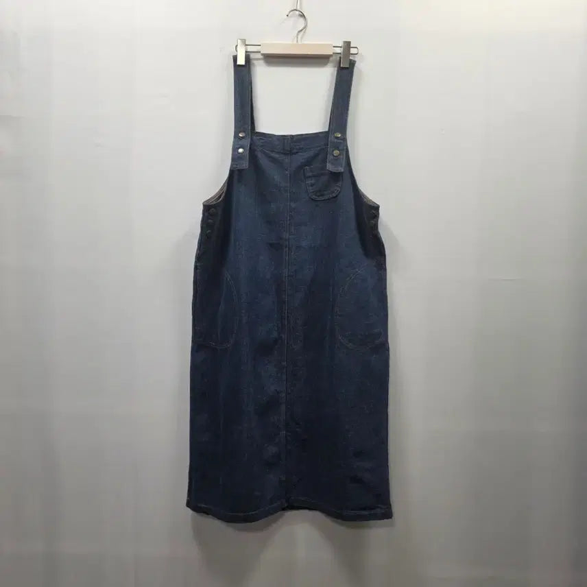 [BUNJANG] Blue Overalls Dress / 1416 청멜빵 원피스