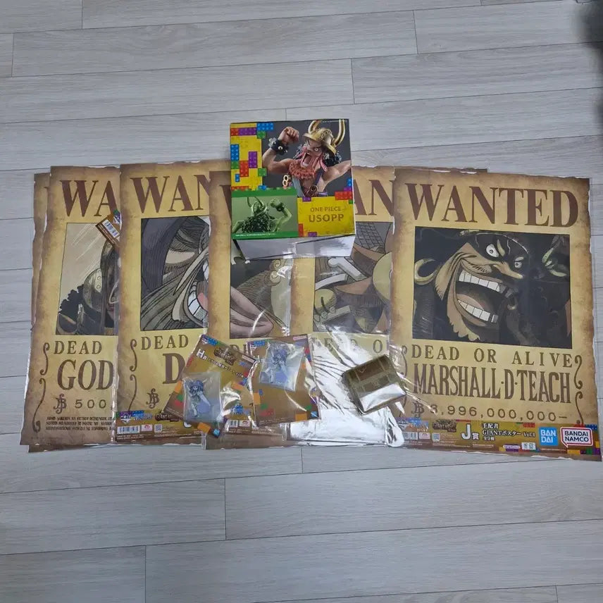 [BUNJANG] One Piece - Ussop B-Prize & Other Figures Bundle Set (Sealed) / 미개봉 일괄) 엘바프 우솝 b상 그외 하위상