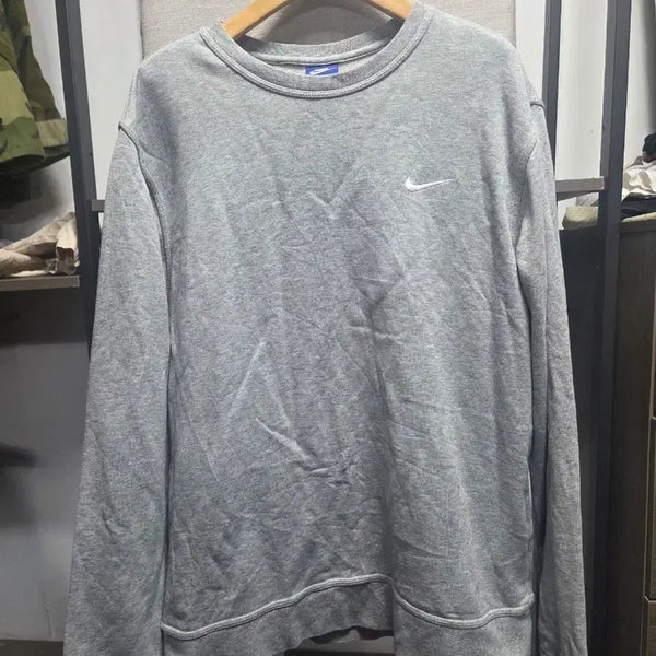 [BUNJANG] Nike Sweatshirt Gray / 나이키 맨투맨 그레이