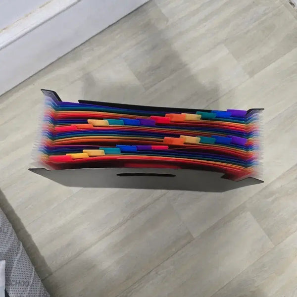 [BUNJANG] Accordion File Folder 25 Pockets / 아코디언 파일 25포켓