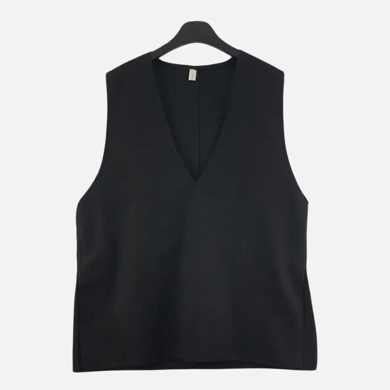 [BUNJANG] Black Women's Vest / 블랙 여자 FREE 조끼 O1507
