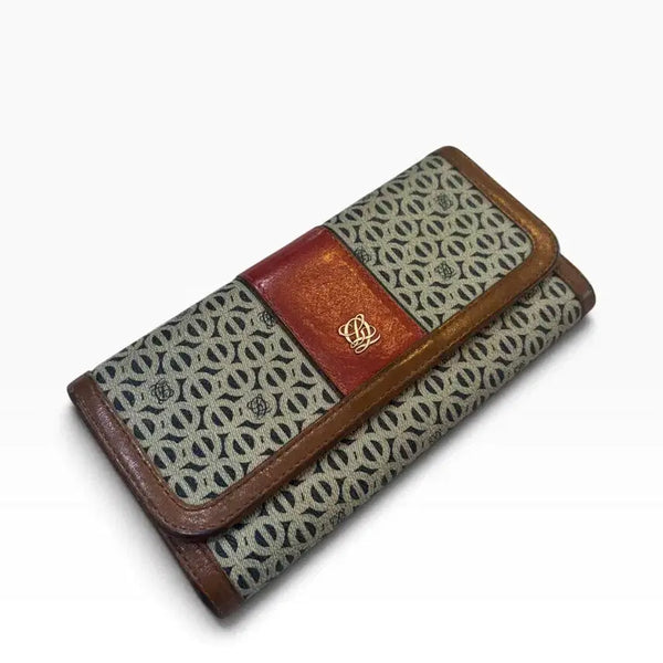 [BUNJANG] Louis Quatorze Pattern Long Wallet Brown / 루이까또즈 장지갑 패턴 브라운