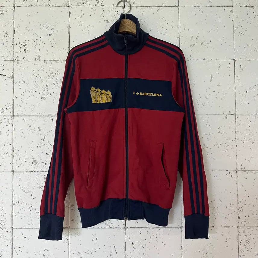 [BUNJANG] Adidas Barcelona Track Top Jersey / 90 아디다스 바르셀로나 트랙탑 저지