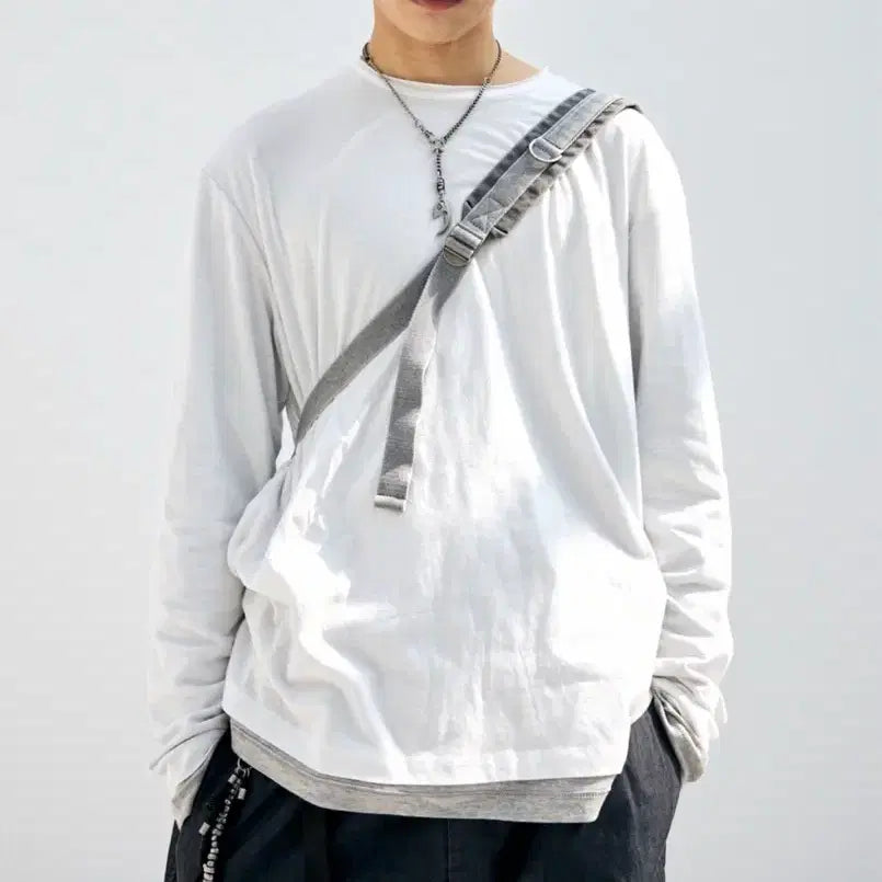[BUNJANG] HAECHINGROOM Two Face Long Sleeve / 해칭룸 투페이스 롱슬리브