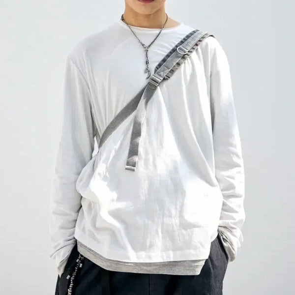 [BUNJANG] HAECHINGROOM Two Face Long Sleeve / 해칭룸 투페이스 롱슬리브