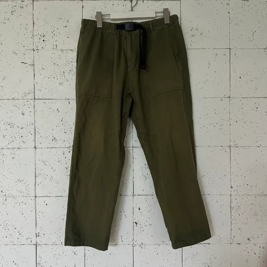 [BUNJANG] GRAMiCCi Chino Pants Olive / M 그라미치 치노팬츠 올리브