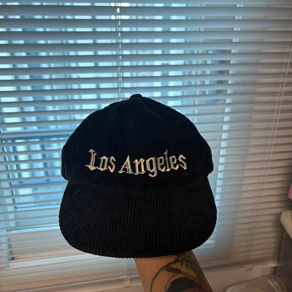 [BUNJANG] Donut Revenge Los Angeles Corduroy Cap / 도넛리벤지 로스엔젤레스 코듀로이 캡