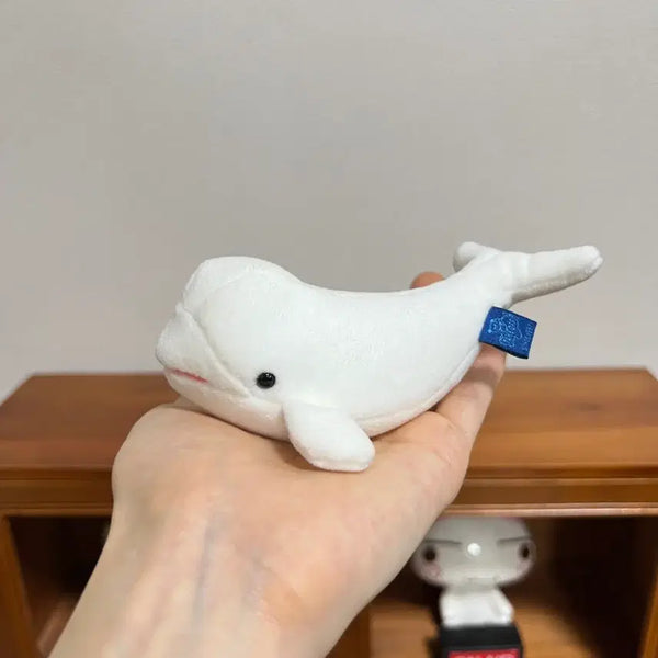 [BUNJANG] Vintage Beluga Dolphin Plush / 일본 빈티지 벨루가 인형 돌고래