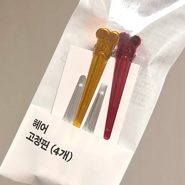 [BUNJANG] Hair Pin Set (4 Pieces) / (단독구매x) 헤어 고정핀(4개)