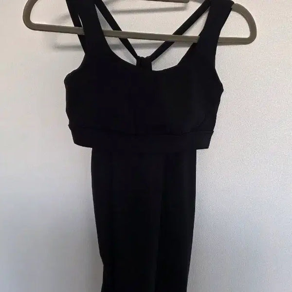 [BUNJANG] Lululemon Black Bra Tank Top Size 4 / 룰루레몬 블랙 브라탑 탱크탑 사이즈 4