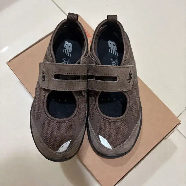 [BUNJANG] New Balance V's Mary Jane Brown Shoes / 뉴발란스 브이즈 메리제인 브라운
