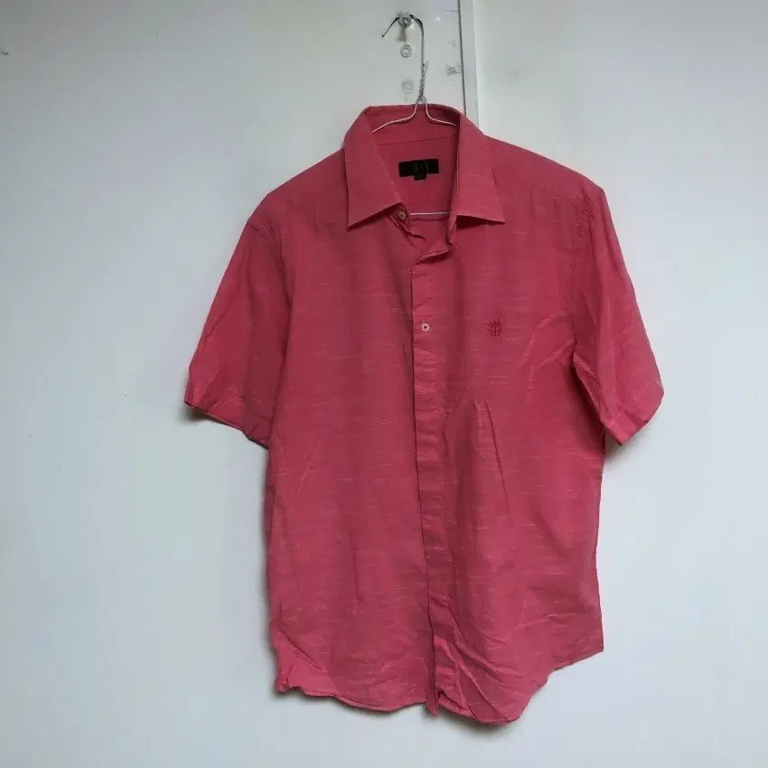 [BUNJANG] Daks Men's Short Sleeve Shirt / 닥스 남성 반팔 셔츠 100L@9913