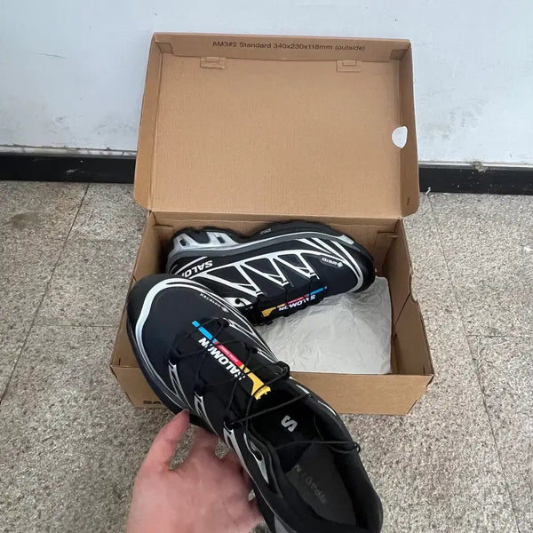 [BUNJANG] Salomon XT-6 Gore-Tex Black Silver Sneakers 265mm / 살로몬 XT-6 고어텍스 블랙 실버 265MM
