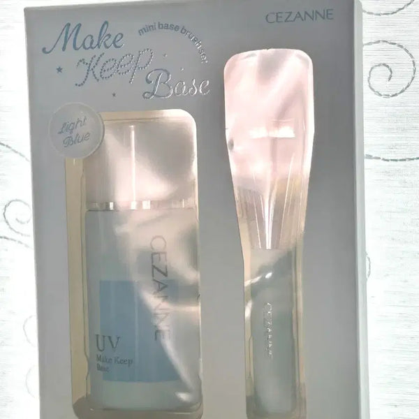 [BUNJANG] Cezanne Make Keep Base Light Blue + Mini Base Brush Set / (새상품) 세잔느 메이크 킵 베이스 라이트 블루 + 미니 베이스 브러쉬 세트