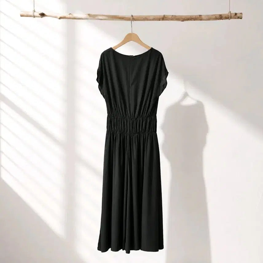 [BUNJANG] STUDIO NICHOLSON 2025 Viscose Black Long Dress Size 2 / 스튜디오 니콜슨 STUDIO NICHOLSON 2025 시모스 롱 원피스 2사이즈