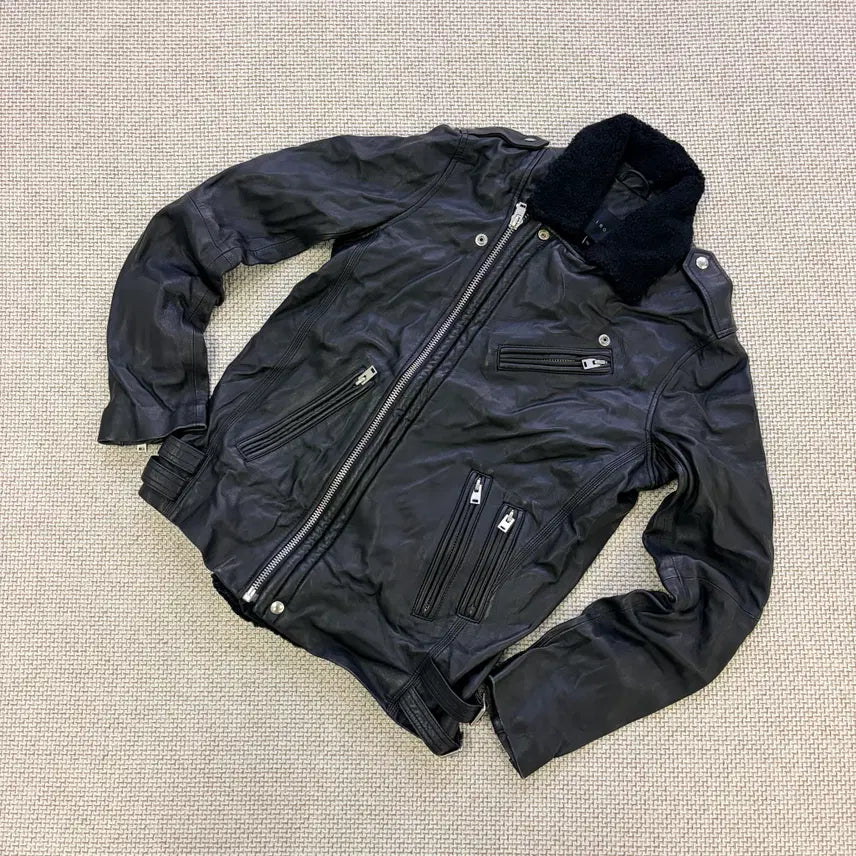 [BUNJANG] XS Genuine Leather Jacket / XS 이로 양가죽 자켓 0825D1