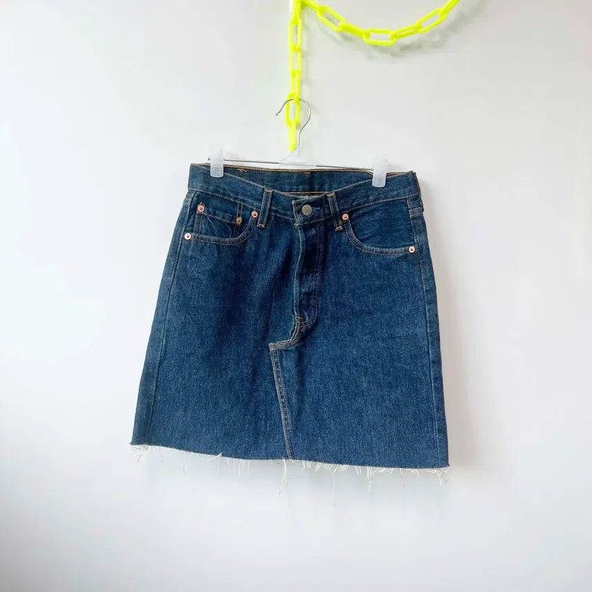 [BUNJANG] Levi's 501 Women's Denim Skirt Size 29 / 리바이스 501 여성청치마 29 진스센스