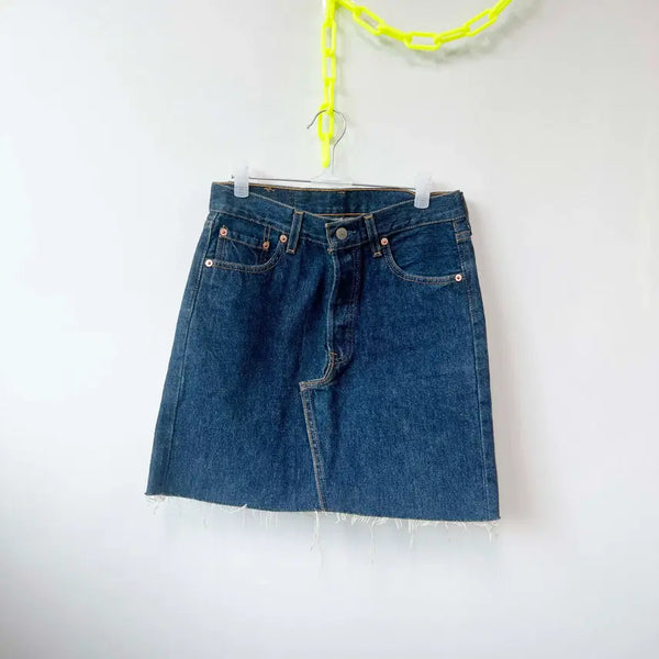 [BUNJANG] Levi's 501 Women's Denim Skirt Size 29 / 리바이스 501 여성청치마 29 진스센스