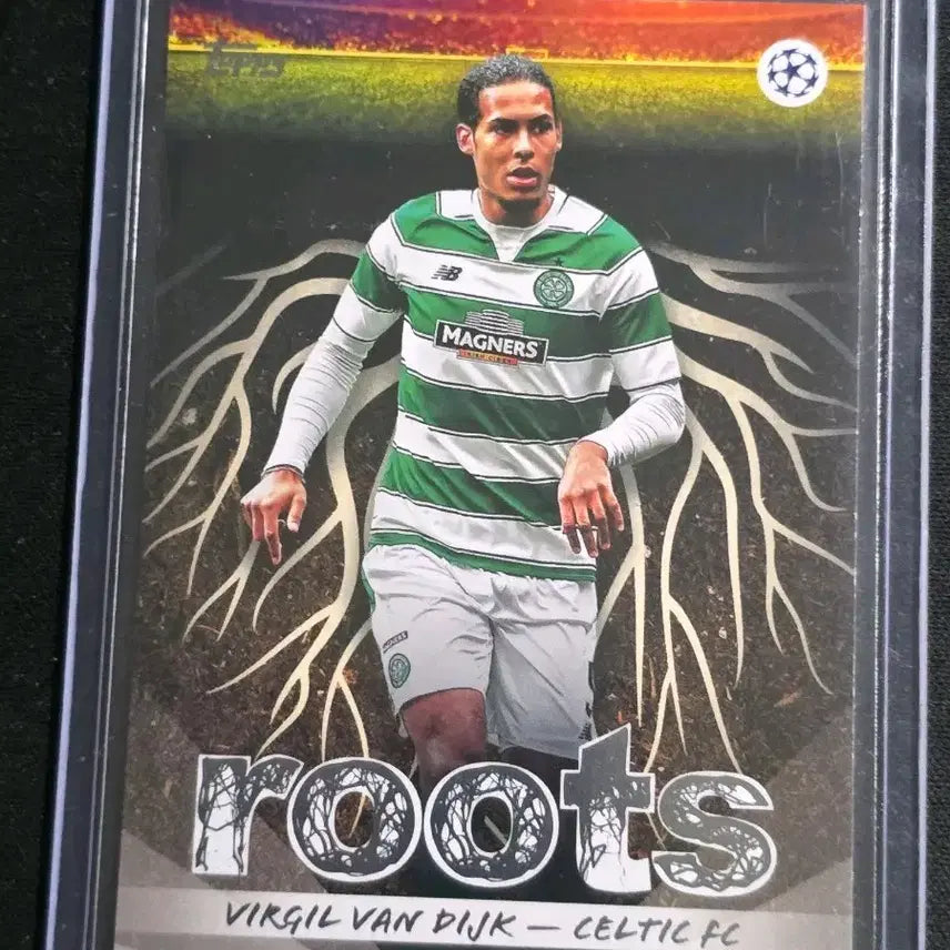 [BUNJANG] 25/26 Topps UCC Root Virgil van Dijk Celtic Insert Football Card / 25/26탑스 UCC 루트 셀틱(현리버풀) 버질 반다이크 인서트축구카드