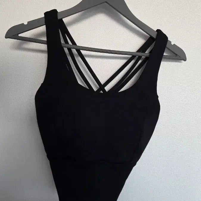 [BUNJANG] STL Black Sports Bra Top WM / STL 블랙 브라탑 WM