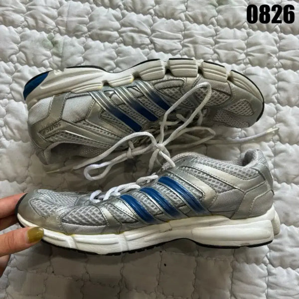 [BUNJANG] Adidas Soltech II Sneakers Silver Blue 265 / 아디다스 솔텍스 II 운동화 실버 블루 265
