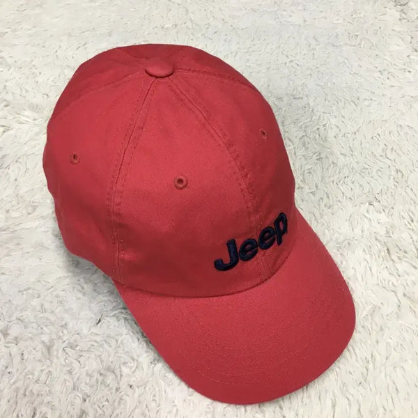[BUNJANG] Jeep Logo Embroidered Cap Baseball Hat / 지프 로고 자수 모자 볼캡 HH25