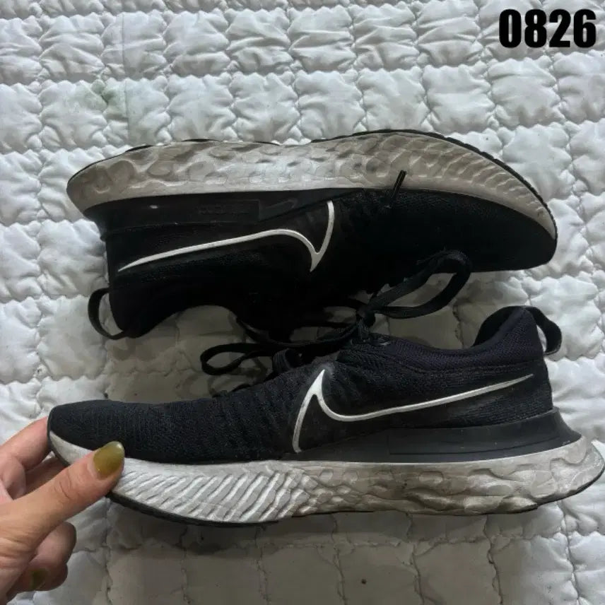 [BUNJANG] Nike React Infinity Run Black Running Shoes (260mm) / 나이키 리액트 인피니티 런 블랙 260