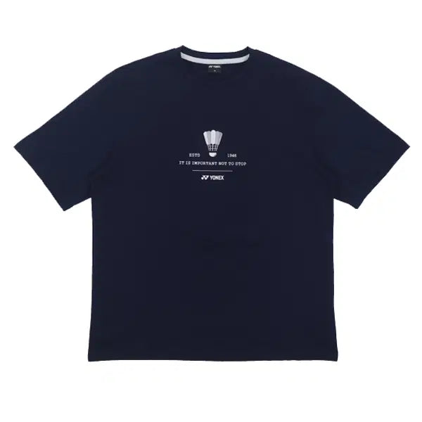 [BUNJANG] Yonex Round Neck T-Shirt, Size 95, Navy / I5278 요넥스 라운드넥 반팔티 95 구제모은