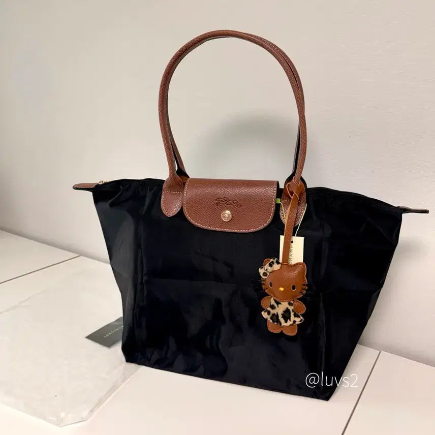 [BUNJANG] Longchamp Le Pliage Large Tote Bag Black / [새상품] 롱샴 르 플리아쥬 라지 블랙 토트백