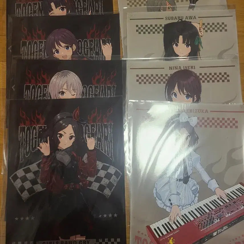 [BUNJANG] Girl's Band Cry A3 Poster & Postcard Bundle Set / 걸즈밴드크라이 A3포스터