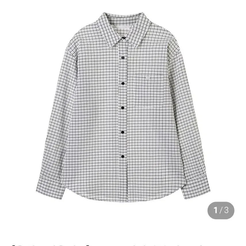 [BUNJANG] Olive des Olive Soft Seersucker Check Shirt / [올리브데올리브] 소프트 시어서커 체크 셔츠