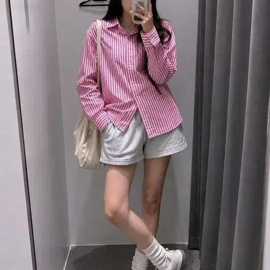 [BUNJANG] Polo Ralph Lauren Striped Shirt / 90 POLO 폴로 랄프로렌 스트라이프 셔츠