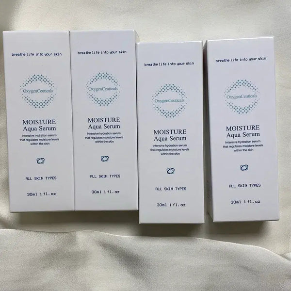 [BUNJANG] Oxygenaceuticals Aqua Serum 120ml (30ml x 4) / 옥시젠슈티컬스 아쿠아세럼 120ml. 30ml x 4
