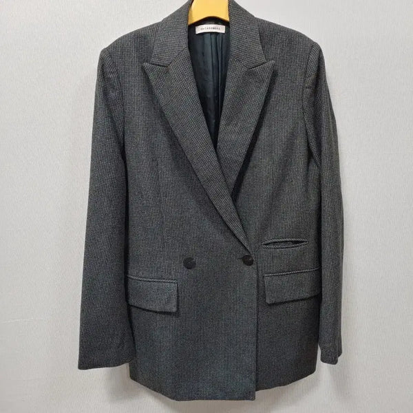 [BUNJANG] The Cashmere Double Breasted Oversized Jacket / 더캐시미어 더블 자켓 오버핏 82-94-160