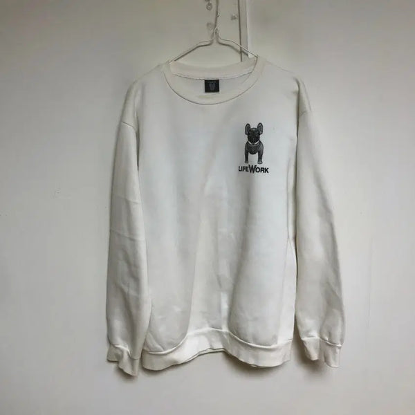 [BUNJANG] Lifework Men's Sweatshirt Long Sleeve T-Shirt / 라이프워크 남성 맨투맨 긴팔티 100L@9979