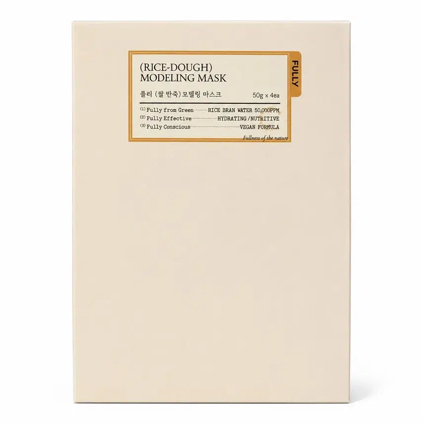 [BUNJANG] Pooley Rice Dough Modeling Mask (50g x 4) / 풀리 (쌀 반죽) 모델링 마스크 50g x 4개입