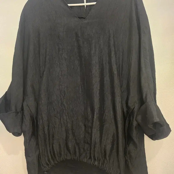 [BUNJANG] G Studio Black Loose Fit Blouse Size 55 / g studio 블랙 루즈핏 블라우스 55