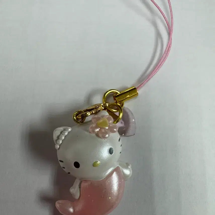 [BUNJANG] Sanrio Hello Kitty Mermaid Keyring / 산리오 헬로키티 인어 키링 새제품