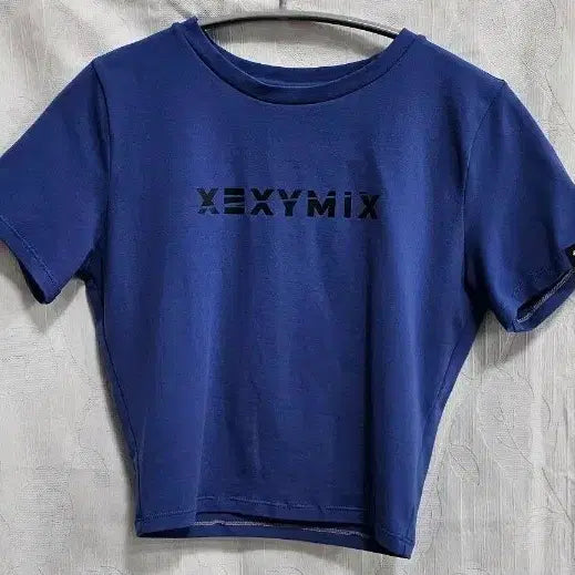 [BUNJANG] Xexymix Short Sleeve T-Shirt Blue / 젝시믹스 반팔 티셔츠 블루