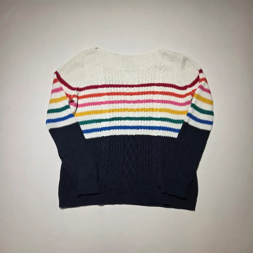[BUNJANG] Tommy Hilfiger Cable Knit Sweater / 타미 힐피거 케이블 니트