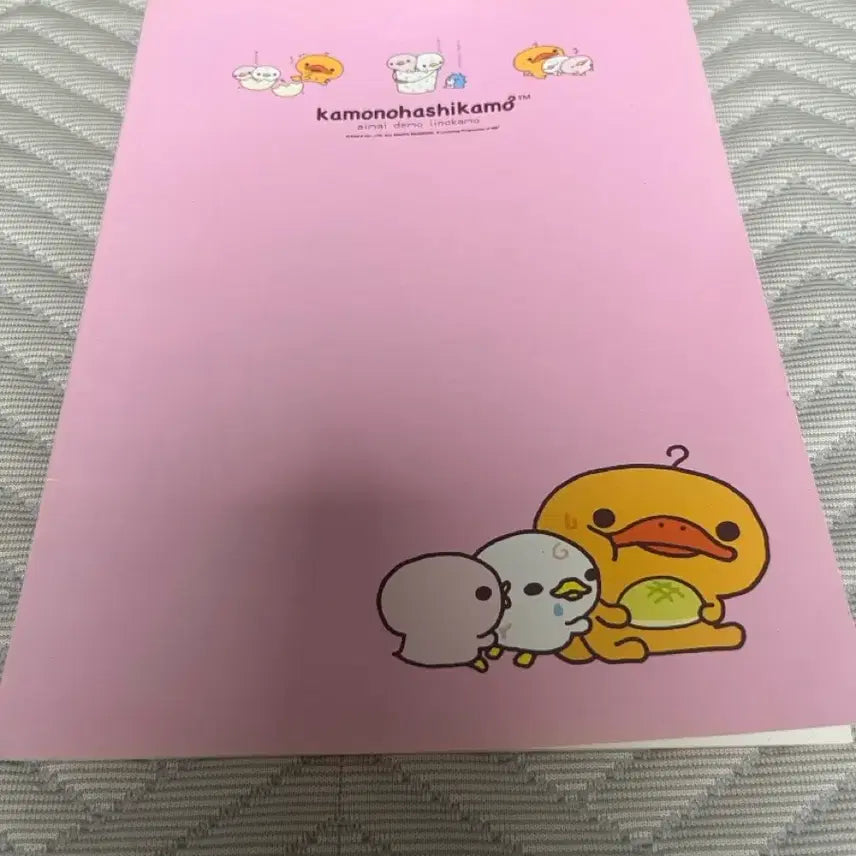 [BUNJANG] San-X Kamonohashi Kamo Notebook & File / 산엑스 카모노하시카모 관련