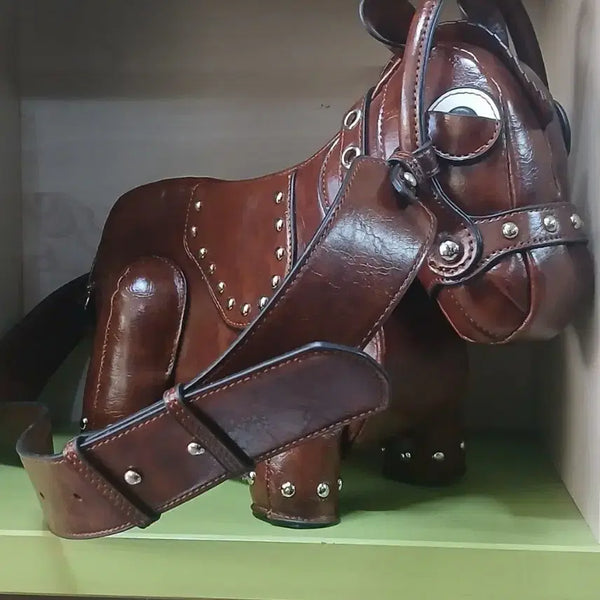 [BUNJANG] Cute Horse Shape Crossbody Bag / 귀여운 말 모양 크로스백
