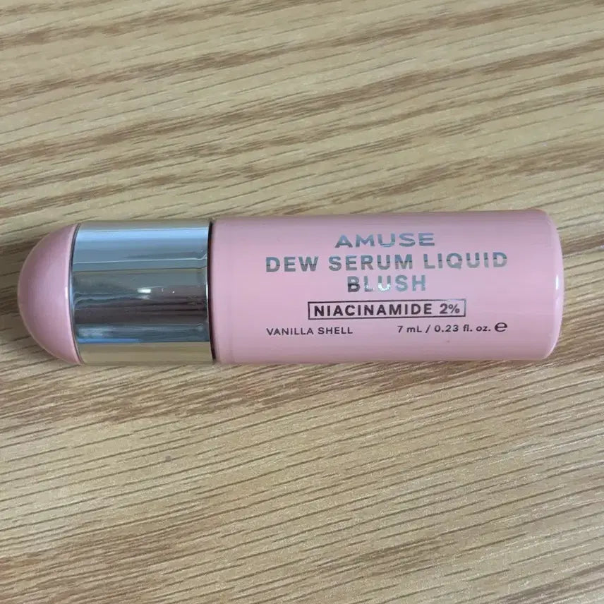 [BUNJANG] Amuse Dew Serum Liquid Blush - Vanilla Shell / 어뮤즈 듀 세럼 리퀴드 블러쉬 바닐라 쉘 블러셔