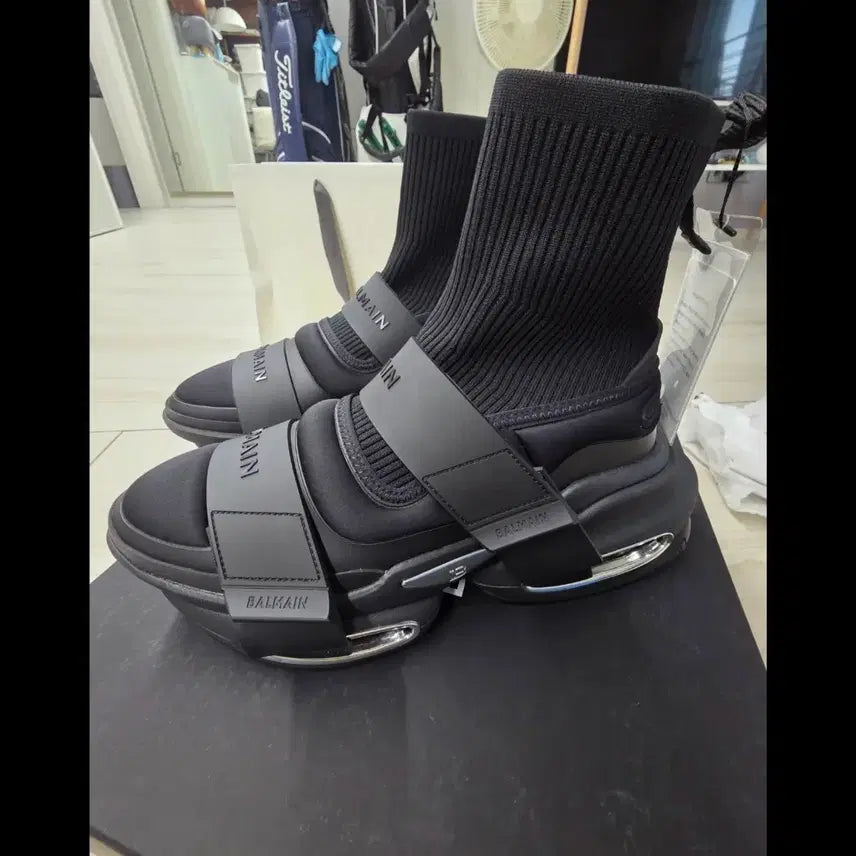 [BUNJANG] Balmain B-Baller Sneakers Black / 발망 B-Baller 스니커즈 블랙