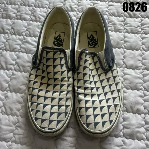 [BUNJANG] Vans Slip-On Geometric Pattern Sneakers (280mm) / 반스 슬립온 기하학 패턴 신발 280