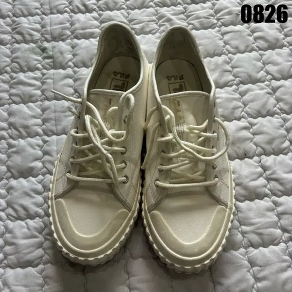 [BUNJANG] Fila Sneakers White Size 260 / 휠라 스니커즈 화이트 260