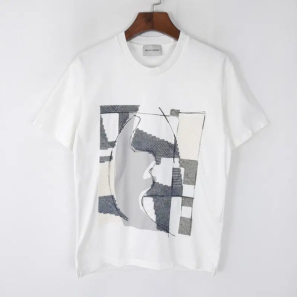 [BUNJANG] Solid Homme Short Sleeve T-Shirt / 솔리드옴므 반팔티셔츠95