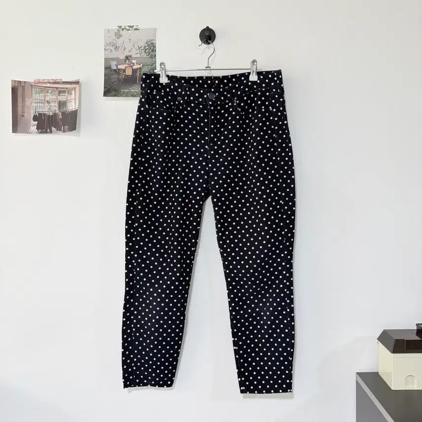 [BUNJANG] J.Crew Polka Dot Corduroy Slacks Pants / [택포] [31] 제이크루 폴카도트 코듀로이 슬랙스 바지