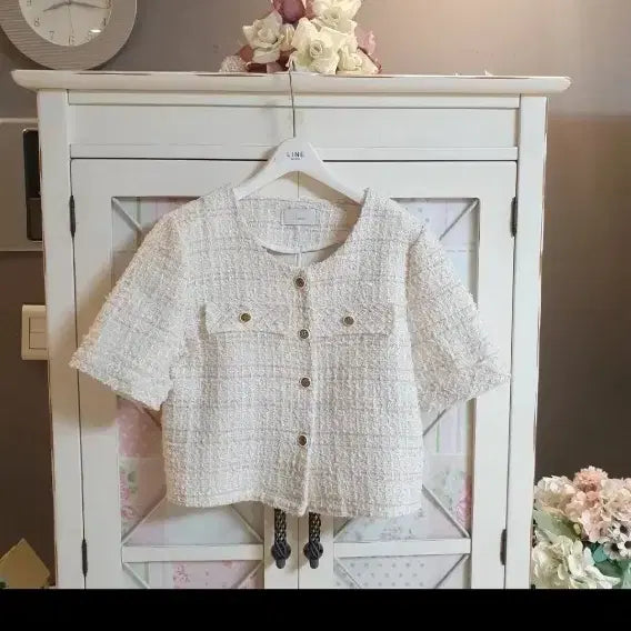 [BUNJANG] J.J. Ggot Tweed Jacket / jj지고트 트위드자켓/55-66