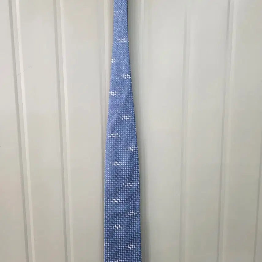 [BUNJANG] Giorgio Armani Silk Necktie Blue Pattern / 조르지오 아르마니 실크 넥타이 블루패턴